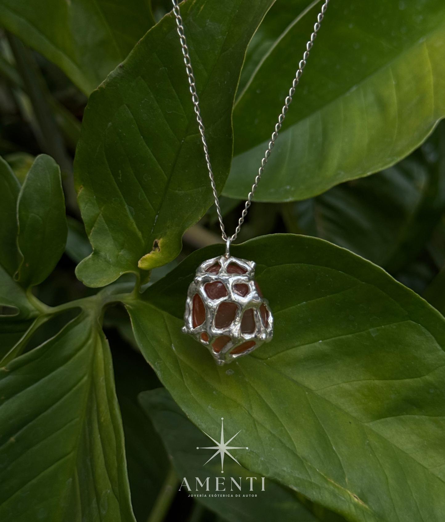 Dije Natal de Aries- Cornalina