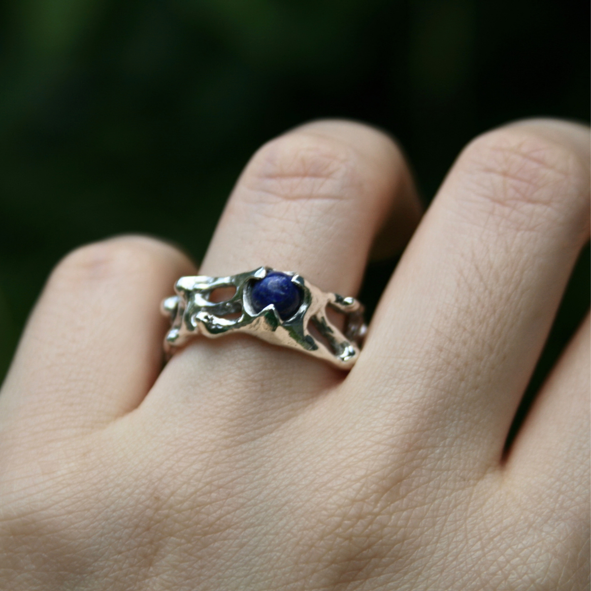 Anillo natal de Sagitario- Lapislázuli