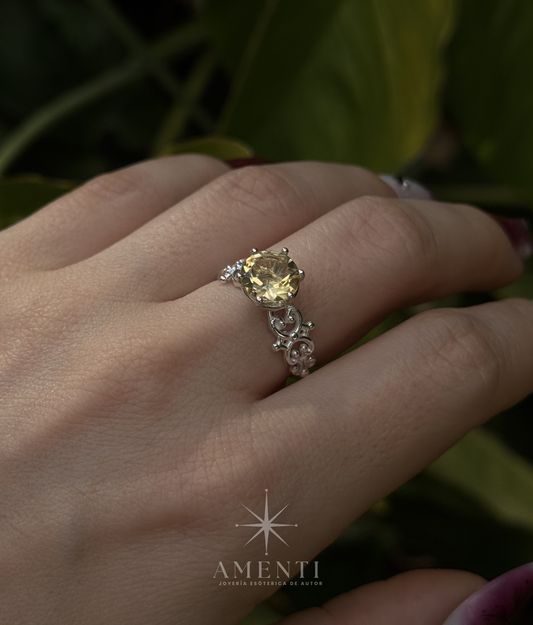 Anillo de Abundancia- Citrino