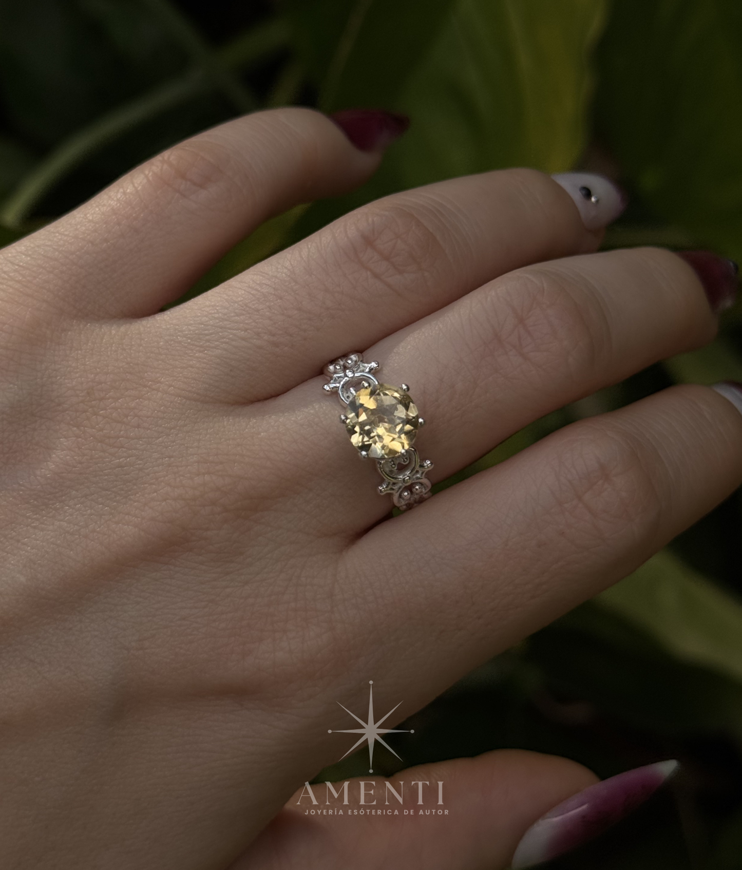 Anillo de Abundancia- Citrino