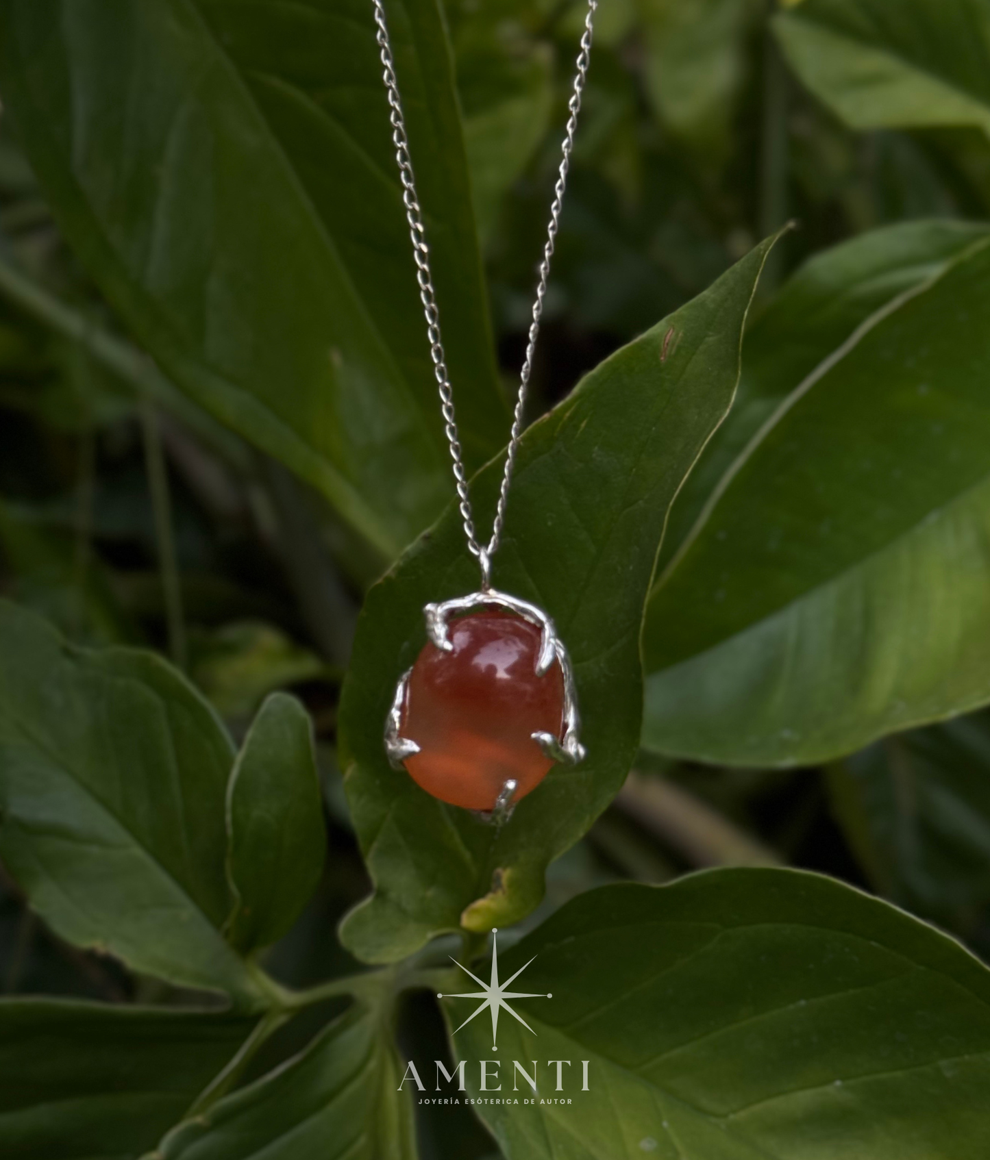 Dije Natal de Aries- Cornalina