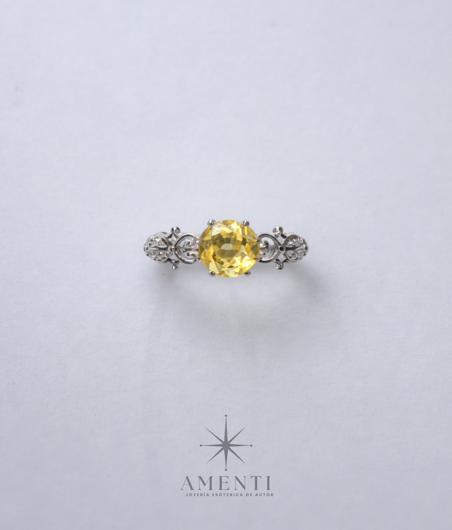 Anillo de Abundancia- Citrino