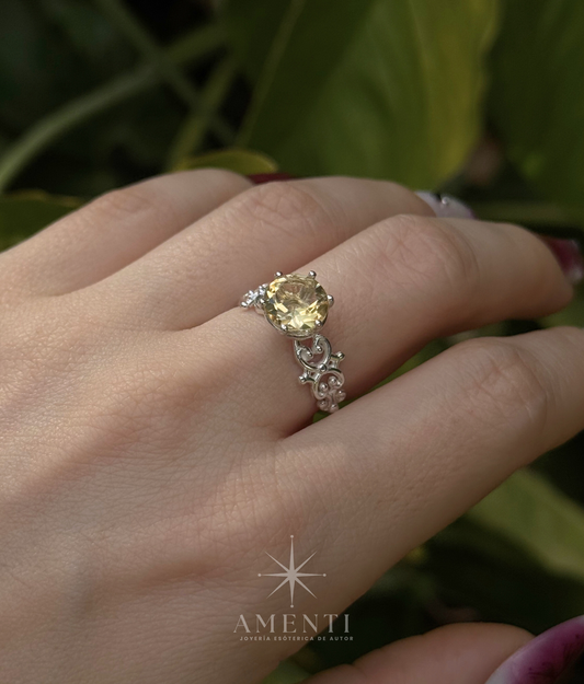 Anillo de Abundancia- Citrino